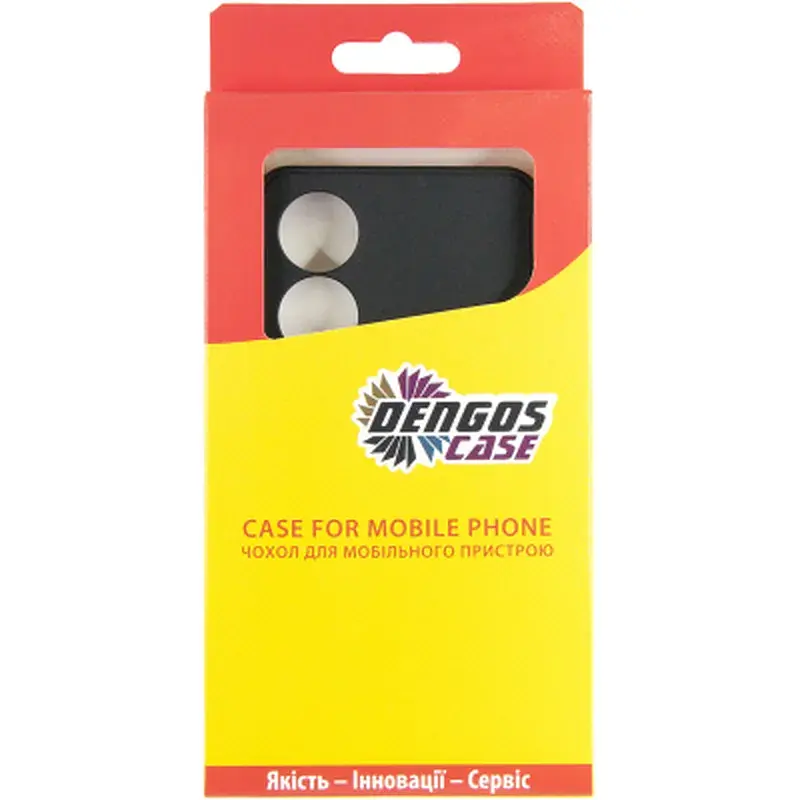 Чохол до мобільного телефона Dengos Carbon ZTE Blade A34 (black) - фото 5