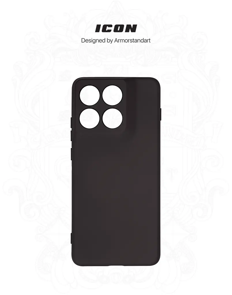 Чехол ArmorStandart ICON для Motorola Edge 70 5G Camera cover Black (ARM89703) - фото 3