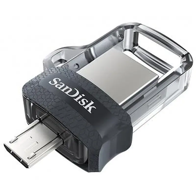 USB флеш накопичувач SanDisk 64GB Ultra Dual Black USB 3.0 OTG (SDDD3-064G-G46) - фото 5