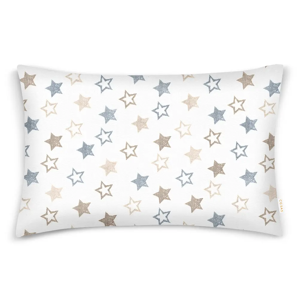 Дитяча постільна білизна в ліжечко STARS CS8, бежевий (StarsClearGreyBeige_Grey110x160_140) - фото 3