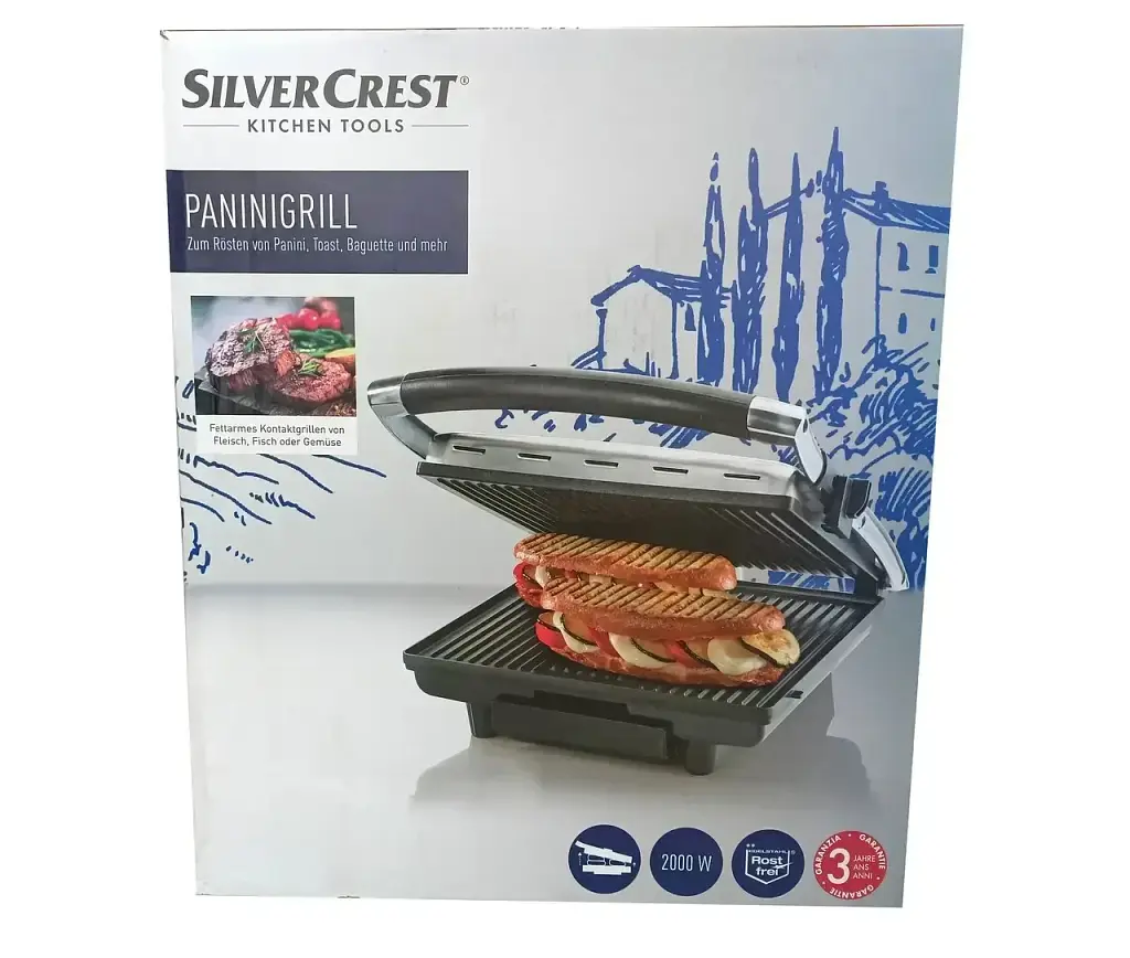 Гриль контактний SilverCrest SPM 2000 Е2 - фото 6