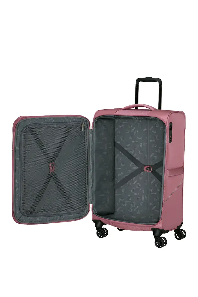 Валіза American Tourister SUMMERRIDE LILAS PINK 69x43x29(32) 69 см ME7*81005 - фото 2