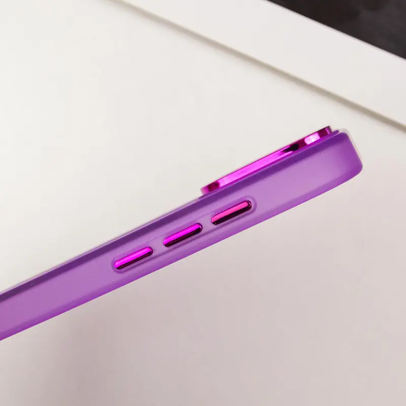 Чохол TPU+PC Lily with MagSafe для Apple iPhone 14 Pro (6.1) Purple - фото 7