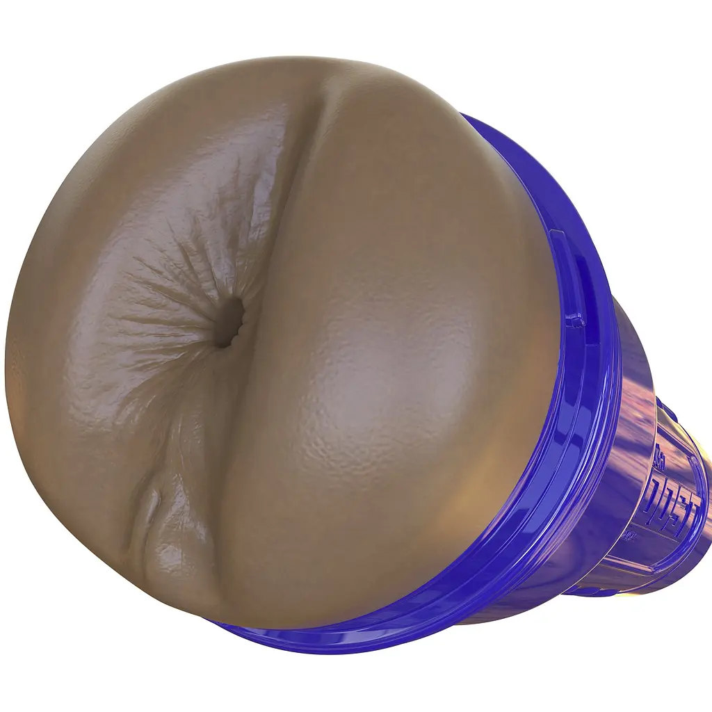 Мастурбатор-попка Fleshlight Boost Blast Female Medium Dark Flesh, плаваючі кільця Turbo Tech - фото 3