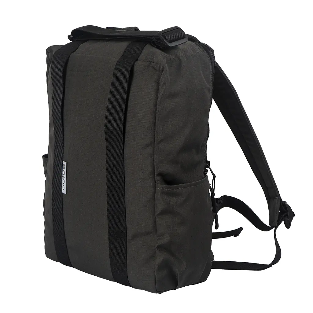 Рюкзак-антивор OOLOO Кенгуру mini 40x30x12 см, антрацит 2700 - фото 3