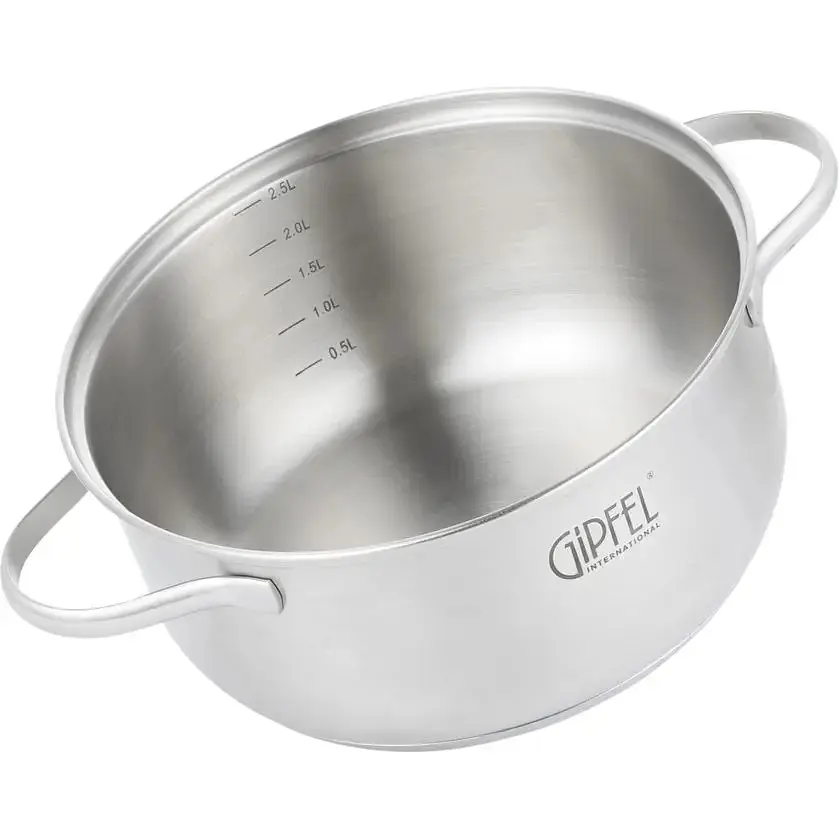 Каструля Gipfel Azalea зі скляною кришкою 2.5 л (51060)
- фото 6