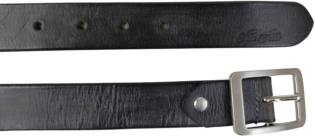 Ремінь жіночий Tom Tailor Vintage 108 см 2.8 см шкіра Чорний - фото 2