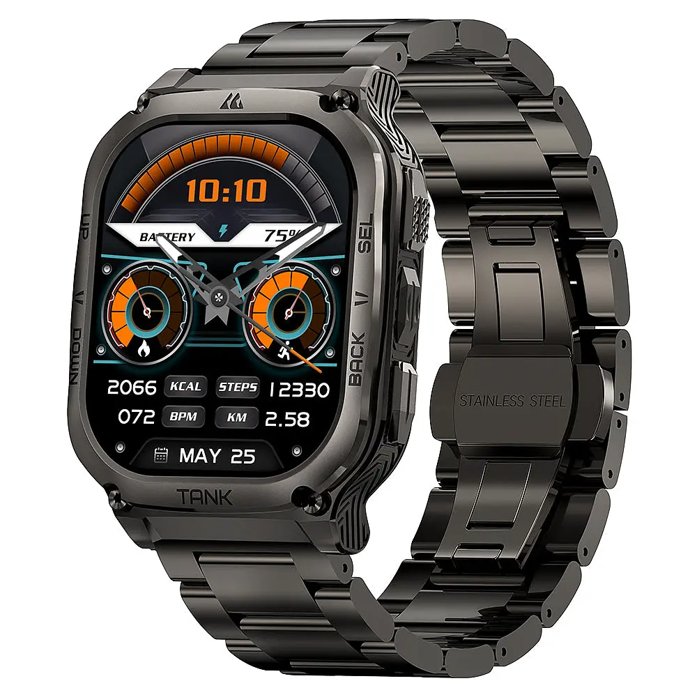Умные тактические смарт-часы Kospet Tank M3 Special Edition Black (16984) - фото 2