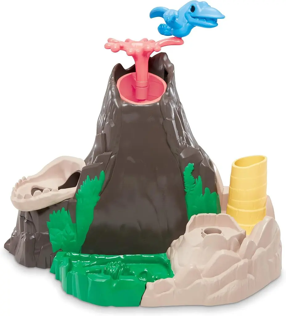 Ігровий набір Плей До Острів лавових кісток Hasbro Play-Doh Slime Dino Crew Lava Bones Island Volcano, вулкан зі слаймами 4 слайми (SKU-378) - фото 4