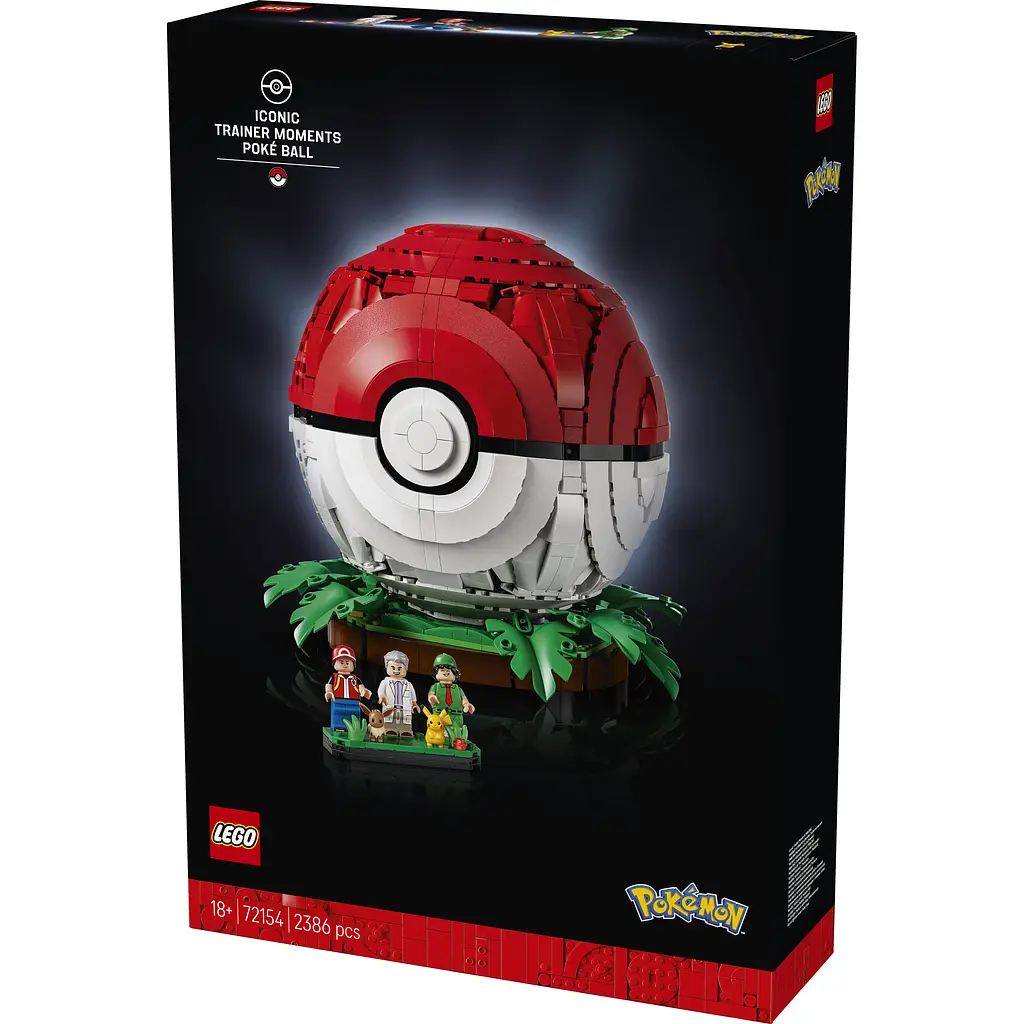 Конструктор LEGO Pokémon Покебол із знаковими моментами роботи Тренерів 2386 ел. (72154) - фото 4
