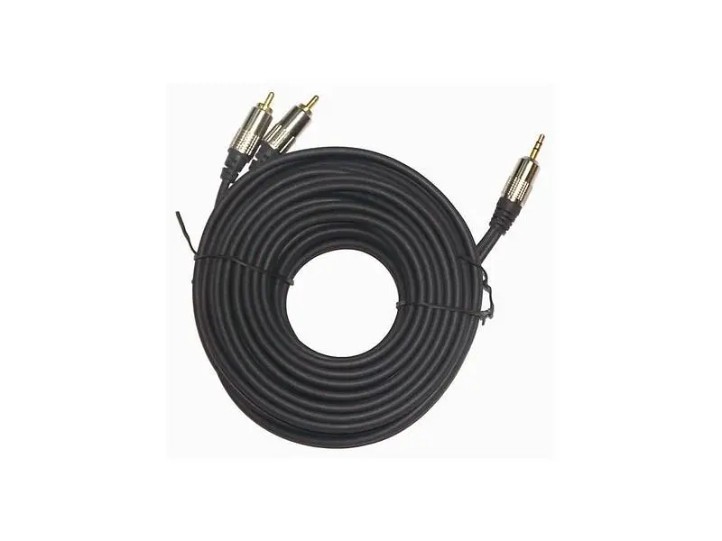 Аудіокабель Cablexpert 3.5мм - 2RCA 1.5м Black (CCA-352-1.5M) - фото 2