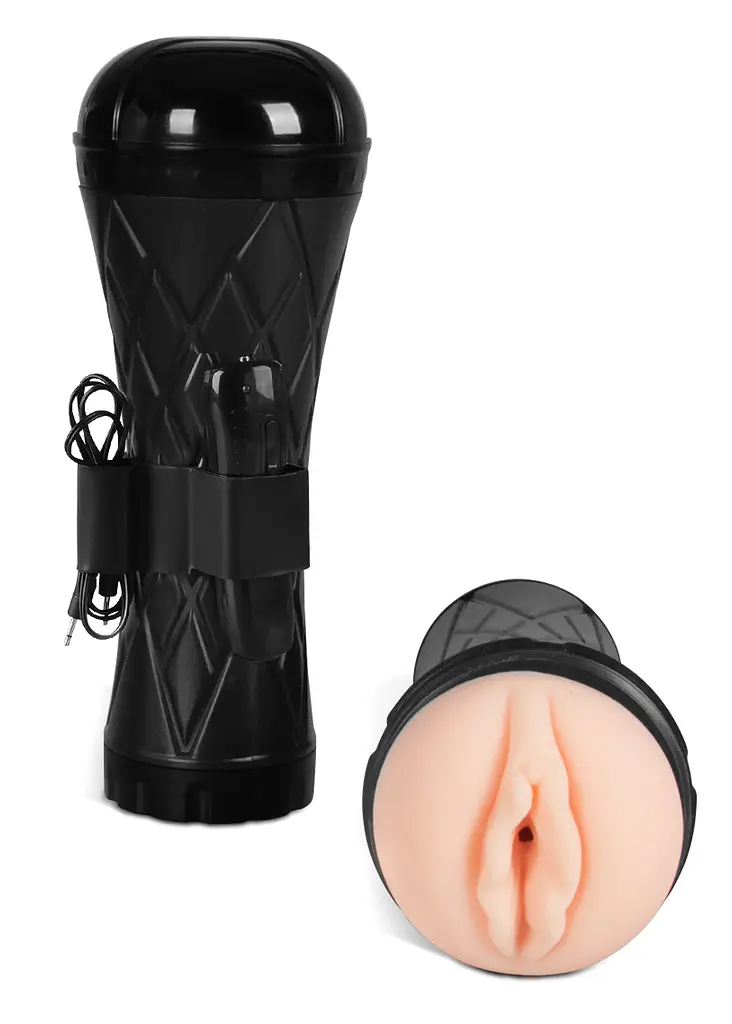 Вібро мастурбатор Masturbator-Vibrating Vagina cyber skin Latarka Boss Series 60-00025 98353 - фото 11