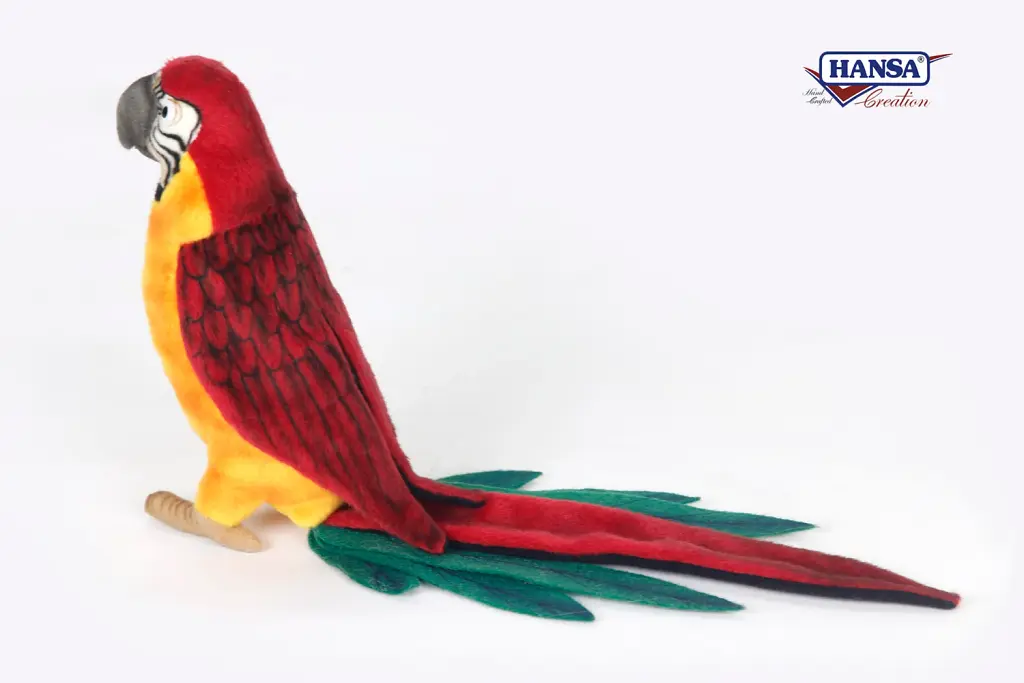 М'яка іграшка Hansa Папуга жовтотілий, Hansa, висота 37 см - фото 2