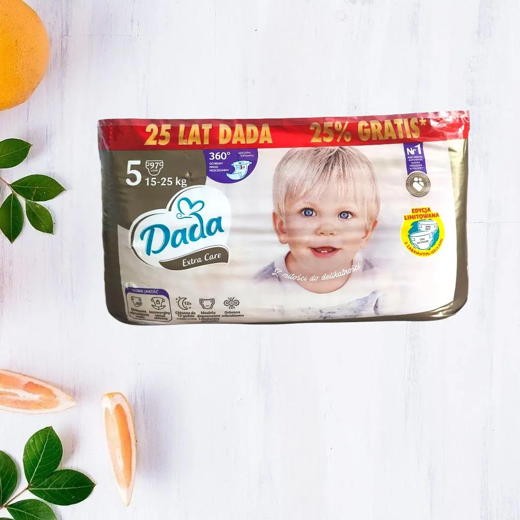 Підгузки Dada Extra Care Mega Paka 5 15-25кг 97 шт