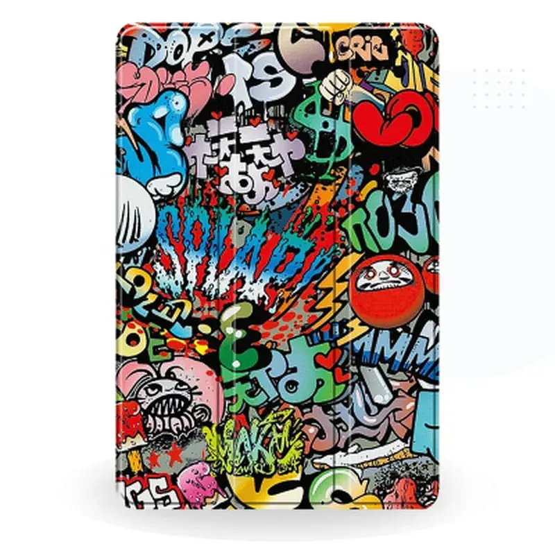 Чохол до планшета BeCover Smart Case Lenovo Idea Tab Pro (2nd Gen) TB390FU 13.0" Graffiti (715809) - фото 3