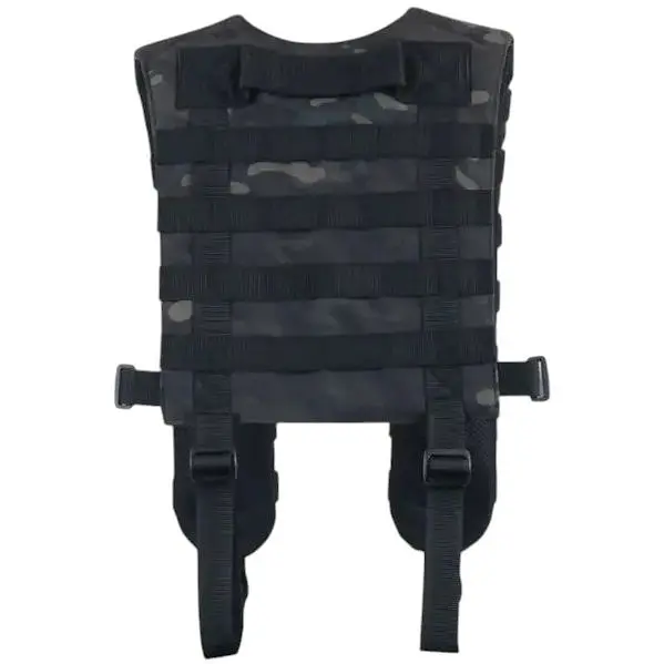 Лямки м'які для тактичних поясів РПС Kiborg з евакуаційною ручкою Black Multicam (1000-k3024) - фото 4