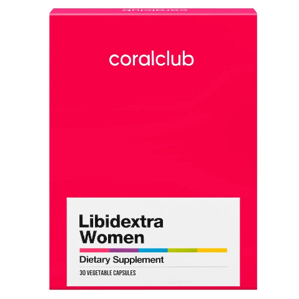 Лібідекстра для жінок Корал Клаб, 30 капсул | Libidextra Women Coral Club