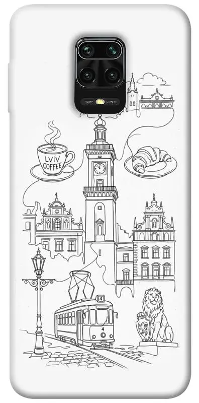 TPU чохол Demsky Lviv spirit для Xiaomi Redmi Note 9s / Note 9 Pro / Note 9 Pro Max