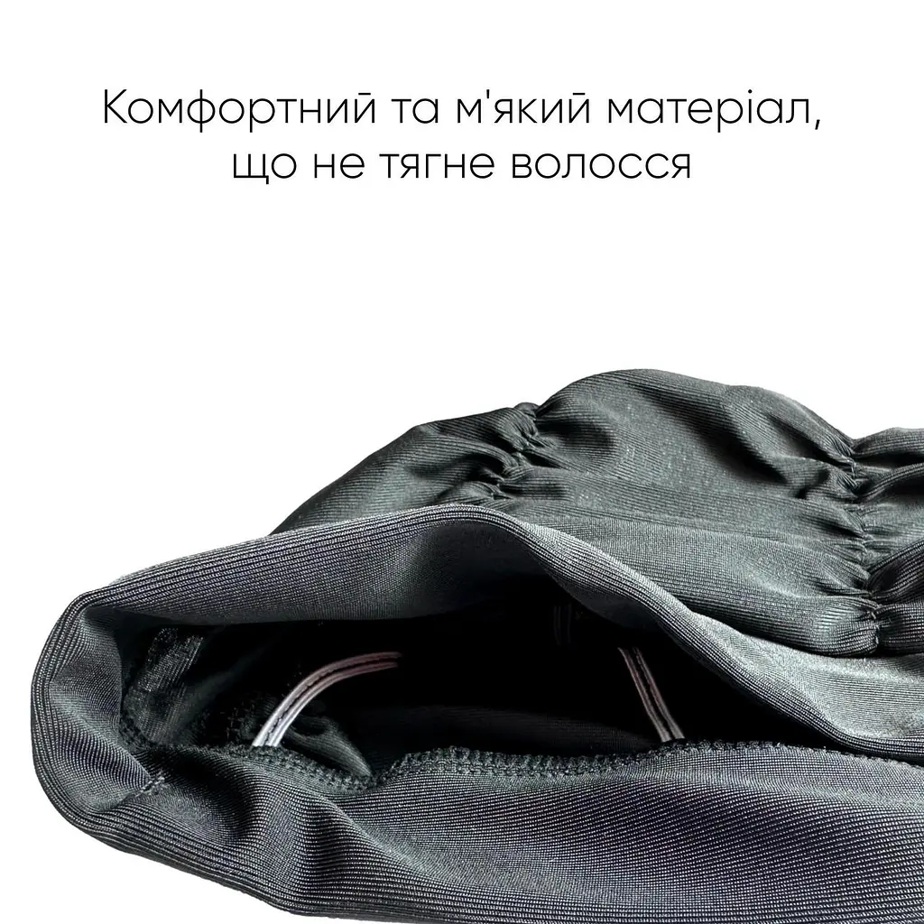 Жіноча шапочка для плавання Renvo Abira Чорний OSFM (2SC410-01) - фото 4