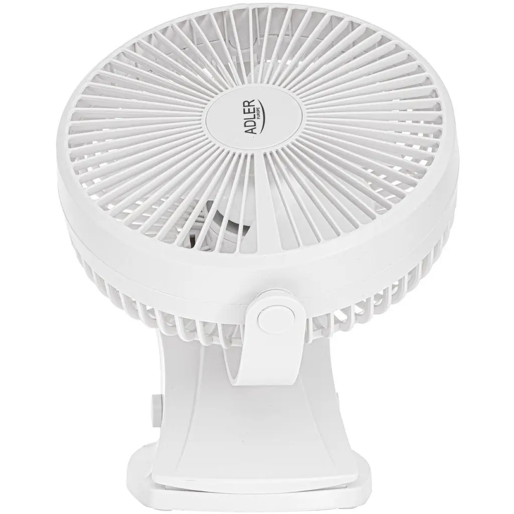Вентилятор AdlerAD 7342 white настільний/ акумуляторний/ 5Вт/ D=15.5см/ USB-C/ білий (AD7342W) - фото 5