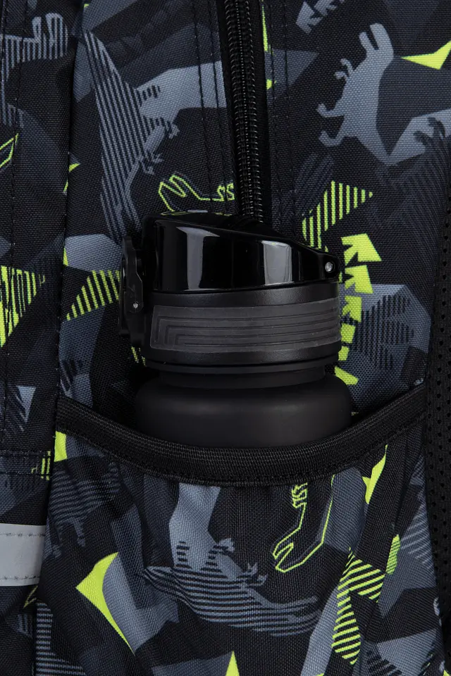 Рюкзак CoolPack Prime Pro Dinopark 21 л 41х31х15 см чорний (F162966) - фото 4