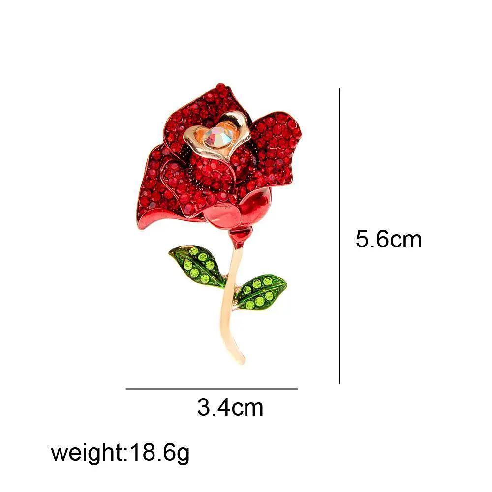Брошь Цветок красный (84946980) - фото 3