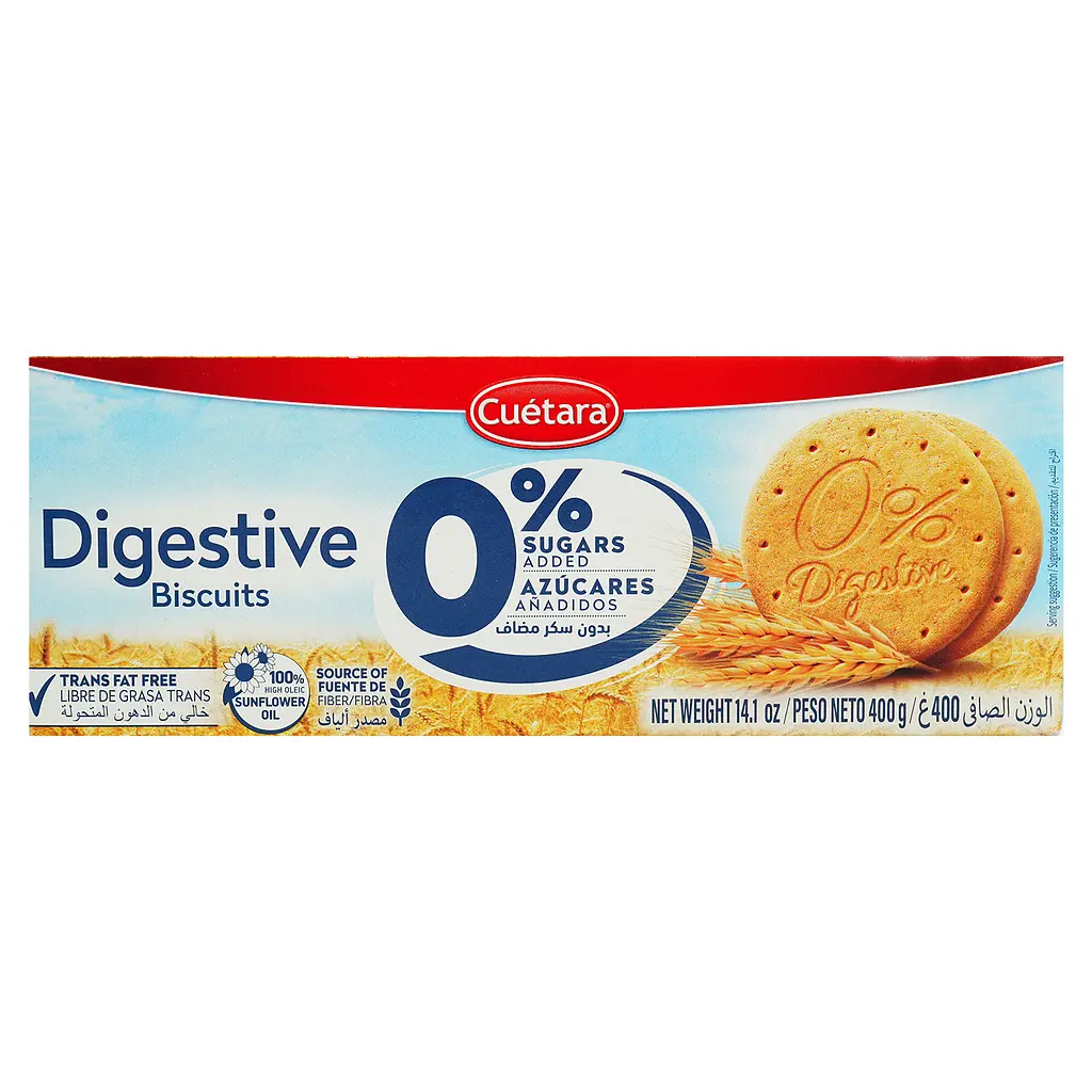 Уцінка. Печиво Cuetara Digestive без цукру 400 г 