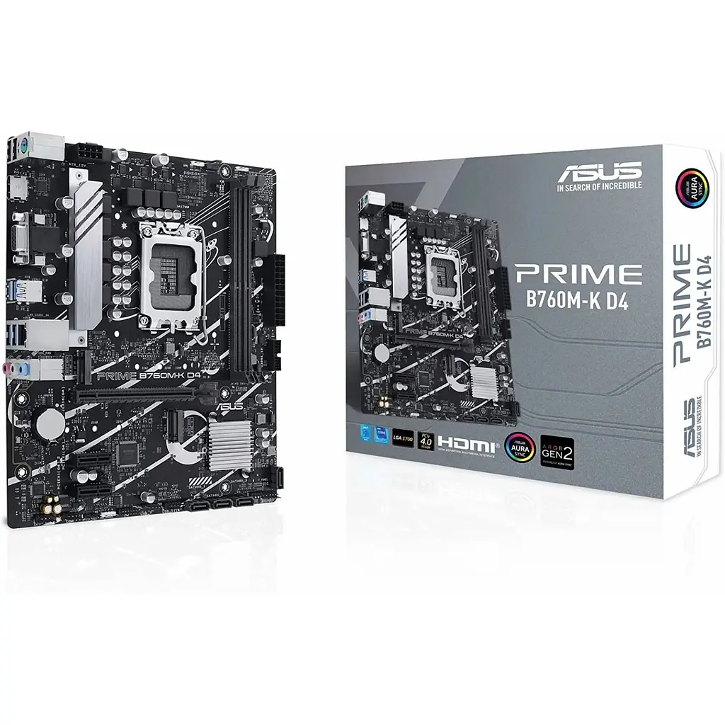 Материнская плата Asus Prime B760M-K D4 Socket 1700 - фото 2