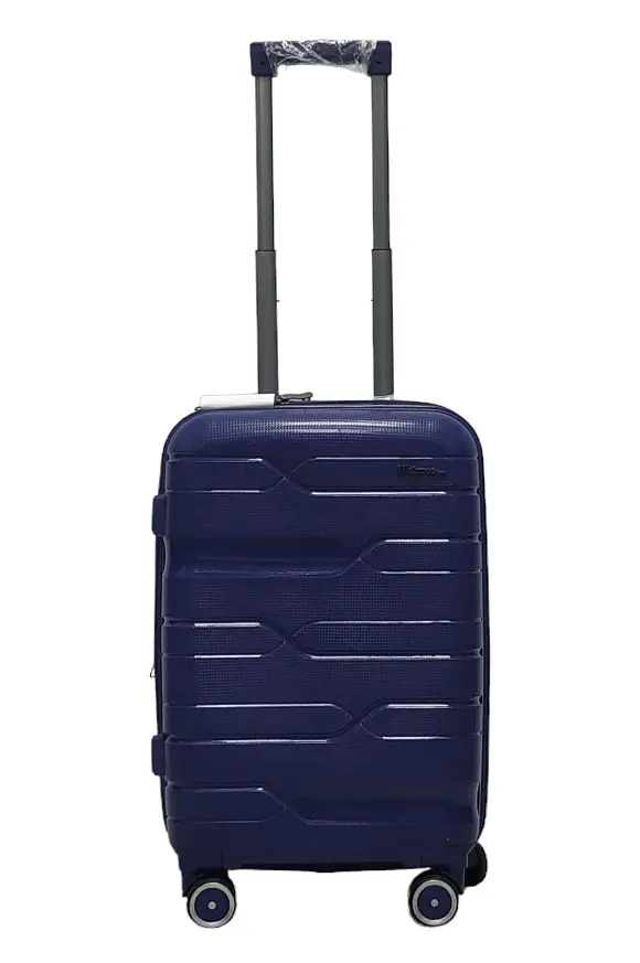 Валіза маленька S поліпропілен Milano bag 0306 56×35×24см 33л Темно-синій