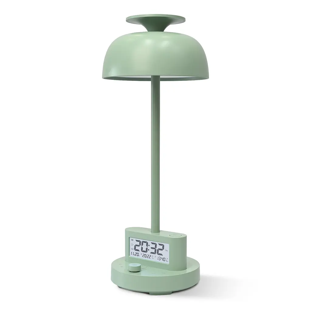 LED лампа настiльна з акумулятором VIDEX VL-TF24G 8W 4000K+RGB Green VIDEX (29250-000) - фото 2