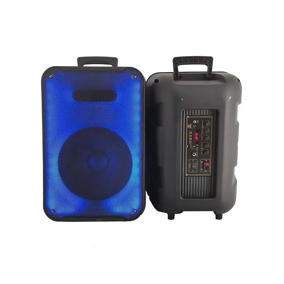 Портативна акустична колонка RX-1228 з мікрофоном та пультом - фото 5