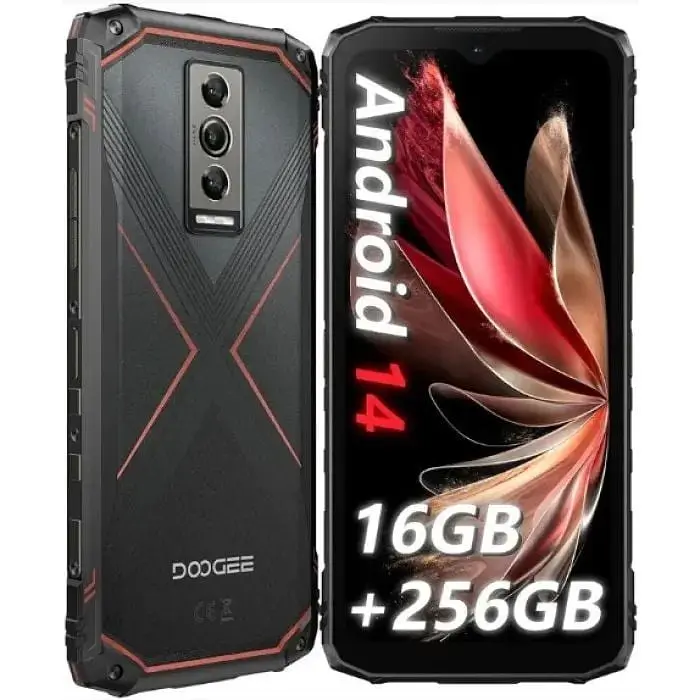 Смартфон Doogee Blade 10 Pro 6/256 GB black red  - фото 5