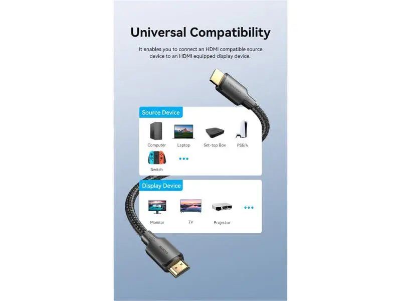 Кабель Vention HDMI to HDMI 20m Black (ALLBQ) - фото 6