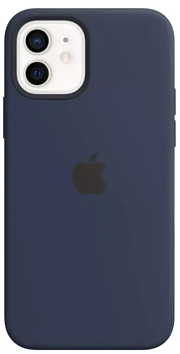 Чохол Silicone Case для Apple iPhone 12/12 Pro (Midnight Blue) АА [72353] - фото 4