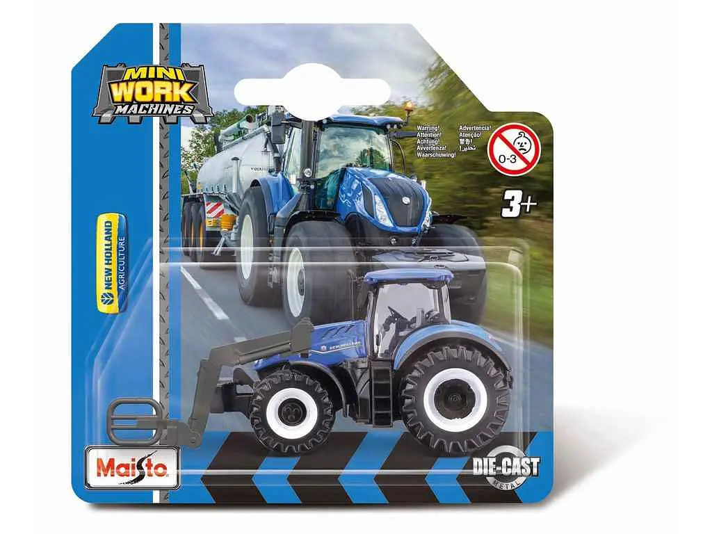 Машинка MAISTO в асортименті "Mini Work Machine Tractors with Front Loader", 15591 - фото 2