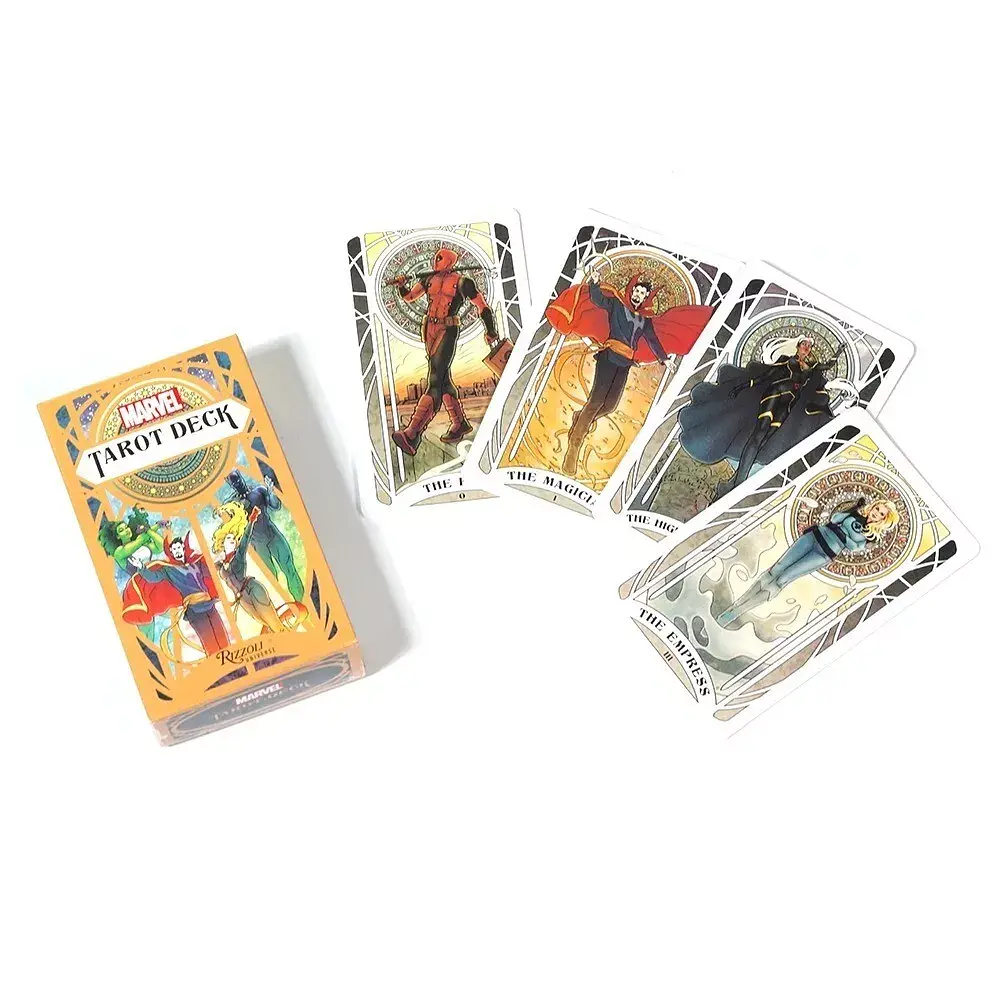 Карти Таро Tarot Deck Марвел Супергерої Marvel Superheroes 78 штук у комплекті 10 см - фото 3