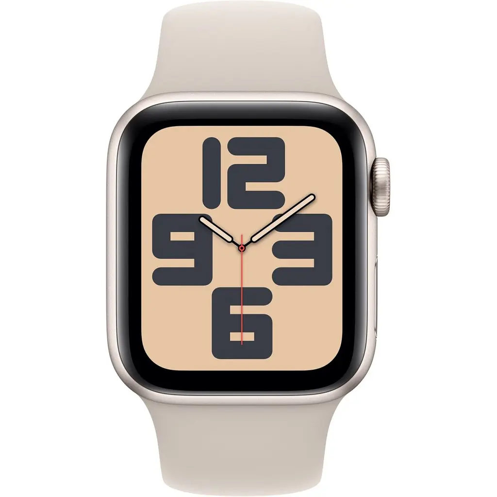 Смарт-часы Apple Watch SE 2 GPS 40mm Starlight Aluminum Case with Starlight Sport Band S/M [MR9U3] [95073] - фото 2