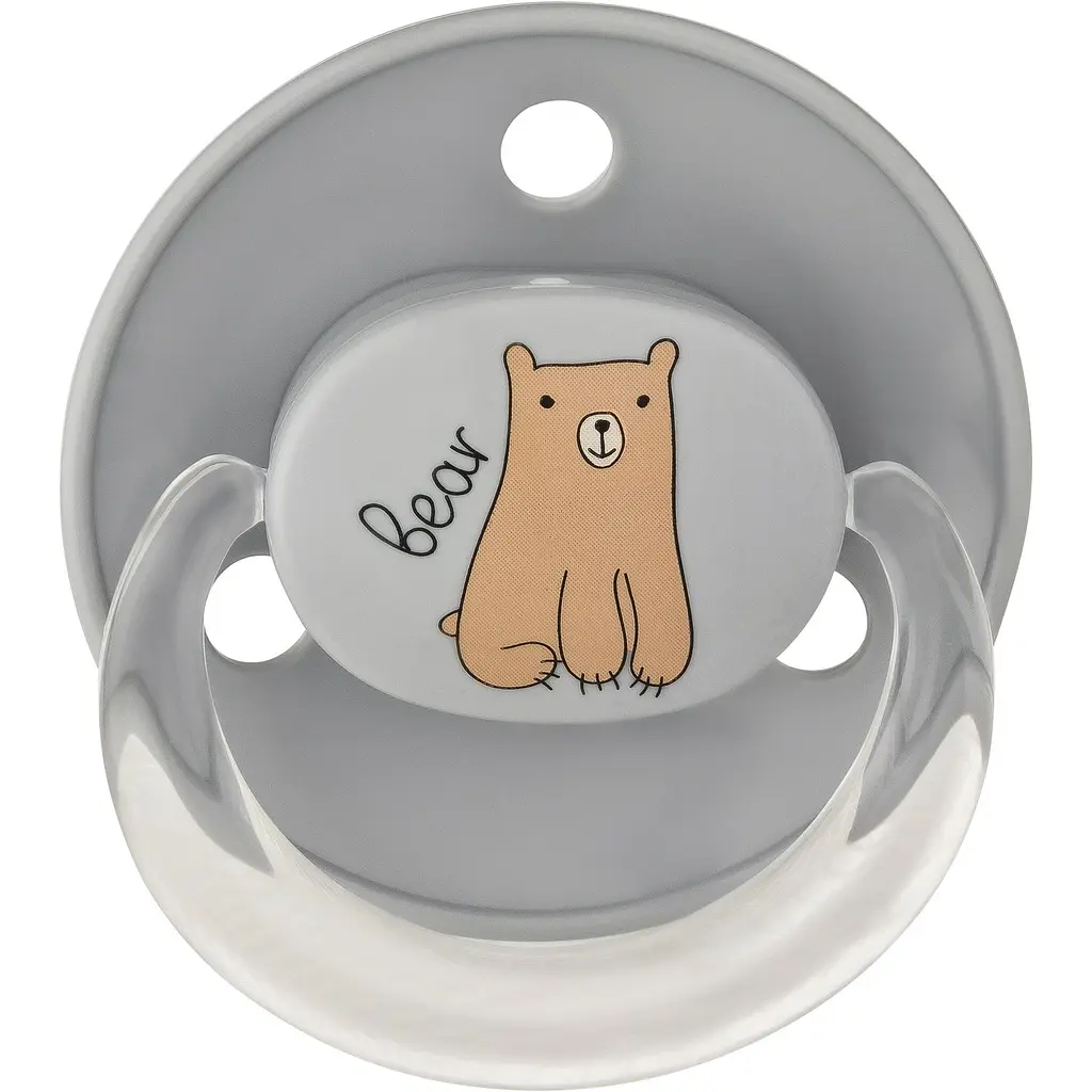 Пустышка латексная Baby-Nova, ортодонтическая, 0-12 мес., голубой, 2 шт. (3966371) - фото 2