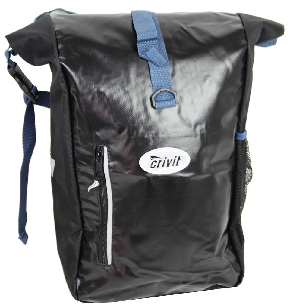 Велосумка на багажник з дощовиком 20 L Сrivit IAN326433-4 Чорна - фото 3