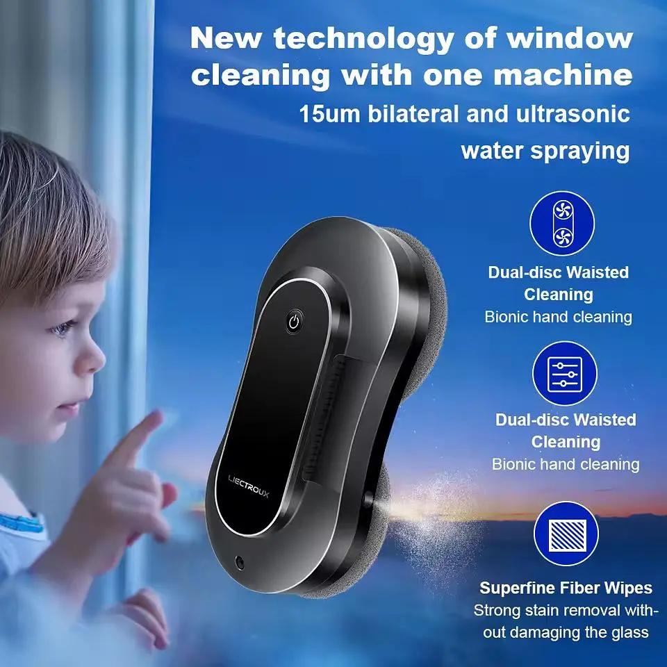 Робот для миття вікон Liectroux YW810 Black - фото 10