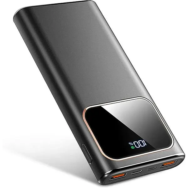 Портативний зарядний пристрій швидка зарядка 10000 мАг потужністю 22,5 Вт USB C вхід та вихід - фото 7