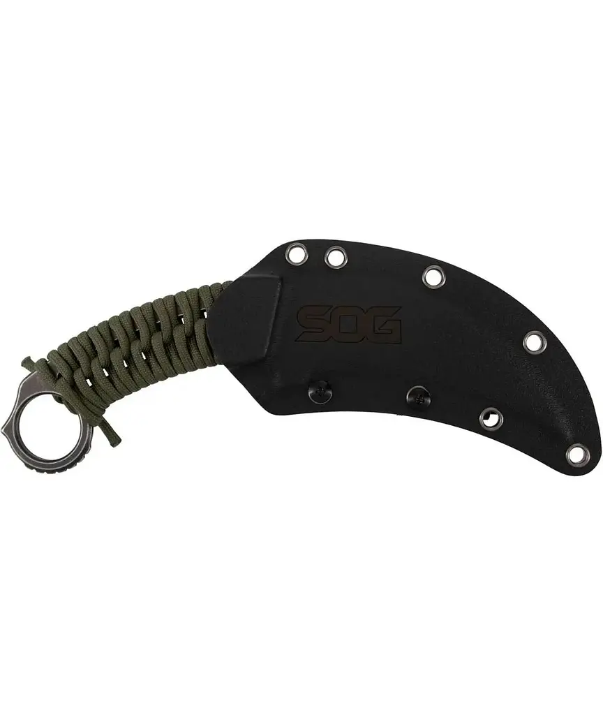 Нож SOG Gambit XL Черный-Оливковый - фото 3