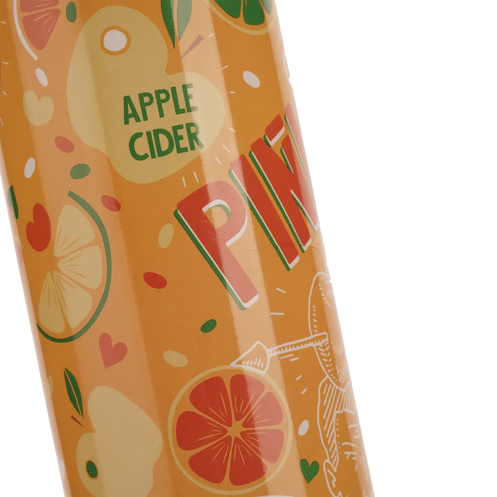 Сидр Pinkel С яблоками и цитрусами, сладкий, 5%, 0,5 л (797389) - фото 4