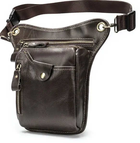 Сумка кожаная мужская Vintage 16х22х3,5 см sum0012284 - фото 2