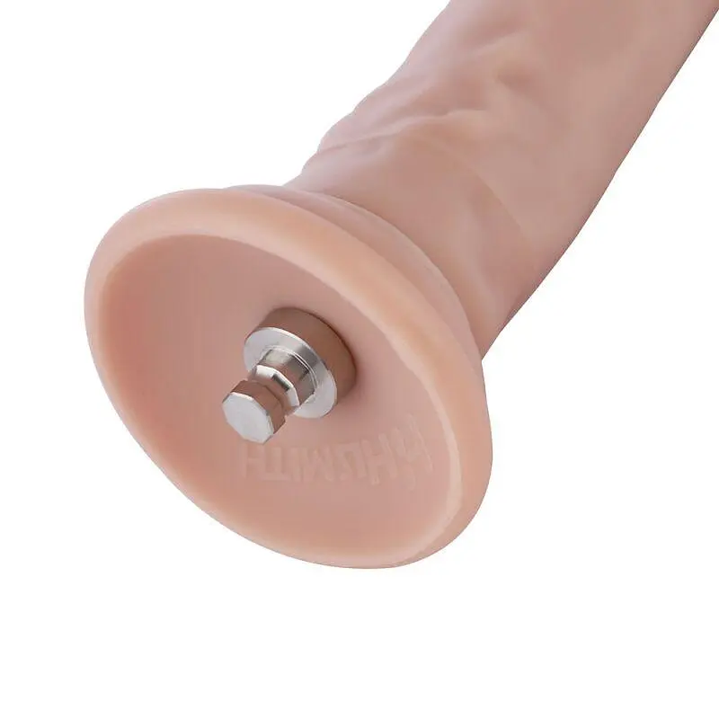 Реалистичный фаллоимитатор для секс-машин Hismith 7.5″ Flexible Silicone Dildo, система KlicLok - фото 8