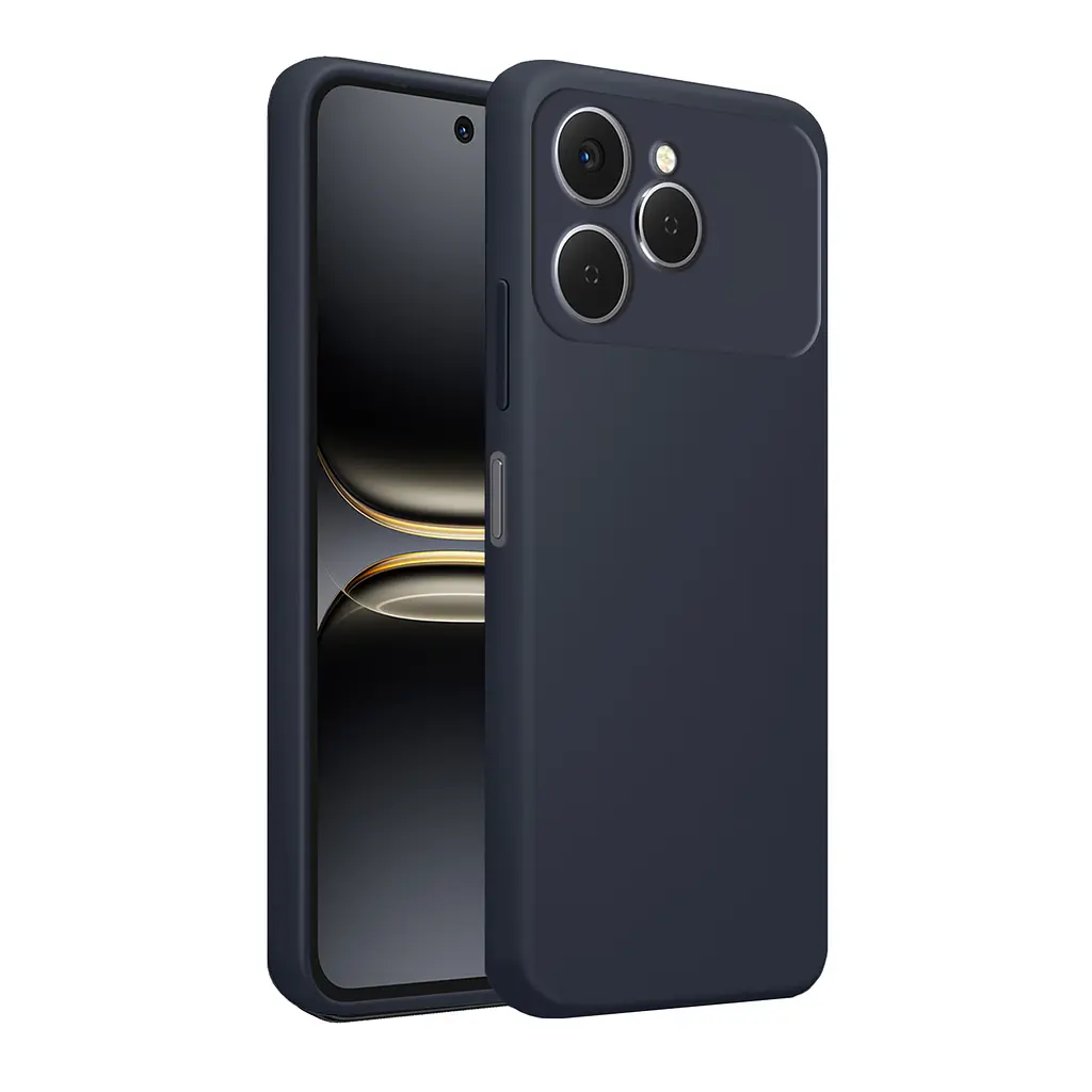Чохол MAKE Tecno Spark 40 Silicone Ink Black - фото 5