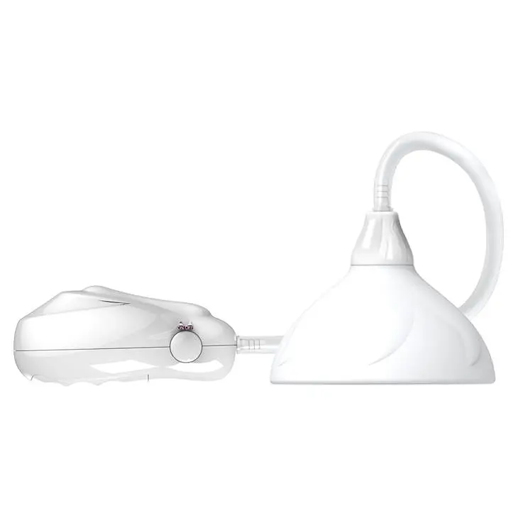 Помпа для грудей Pretty Love Breast Vibrating Massager 7 см білий - фото 4