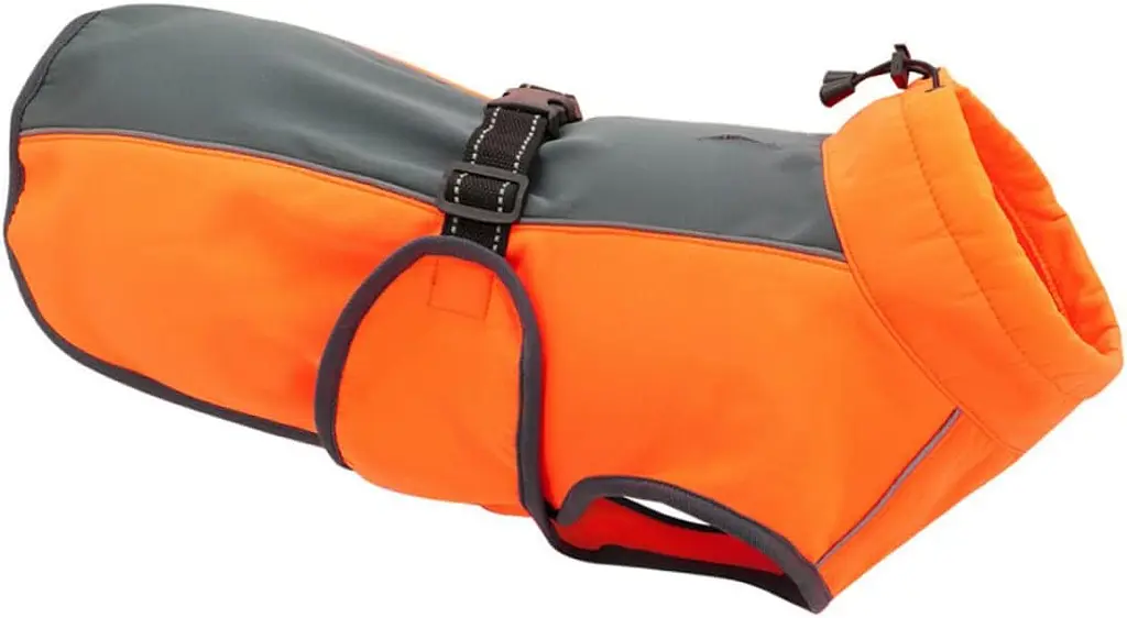 Світловідбивне тепле пальто для собак Derby DJ64 Orange XL - фото 7