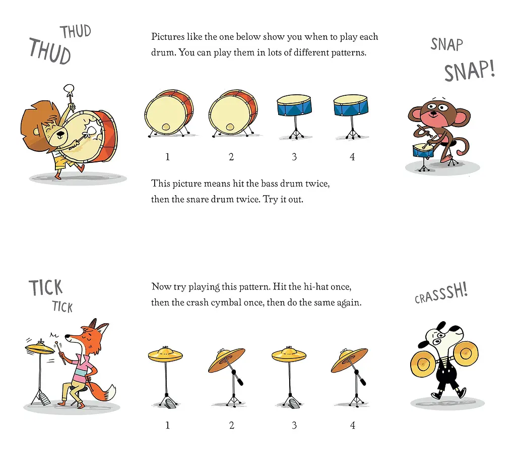 My First Drumming Book - Sam Taplin, англ. язык (9781474932363) - фото 2