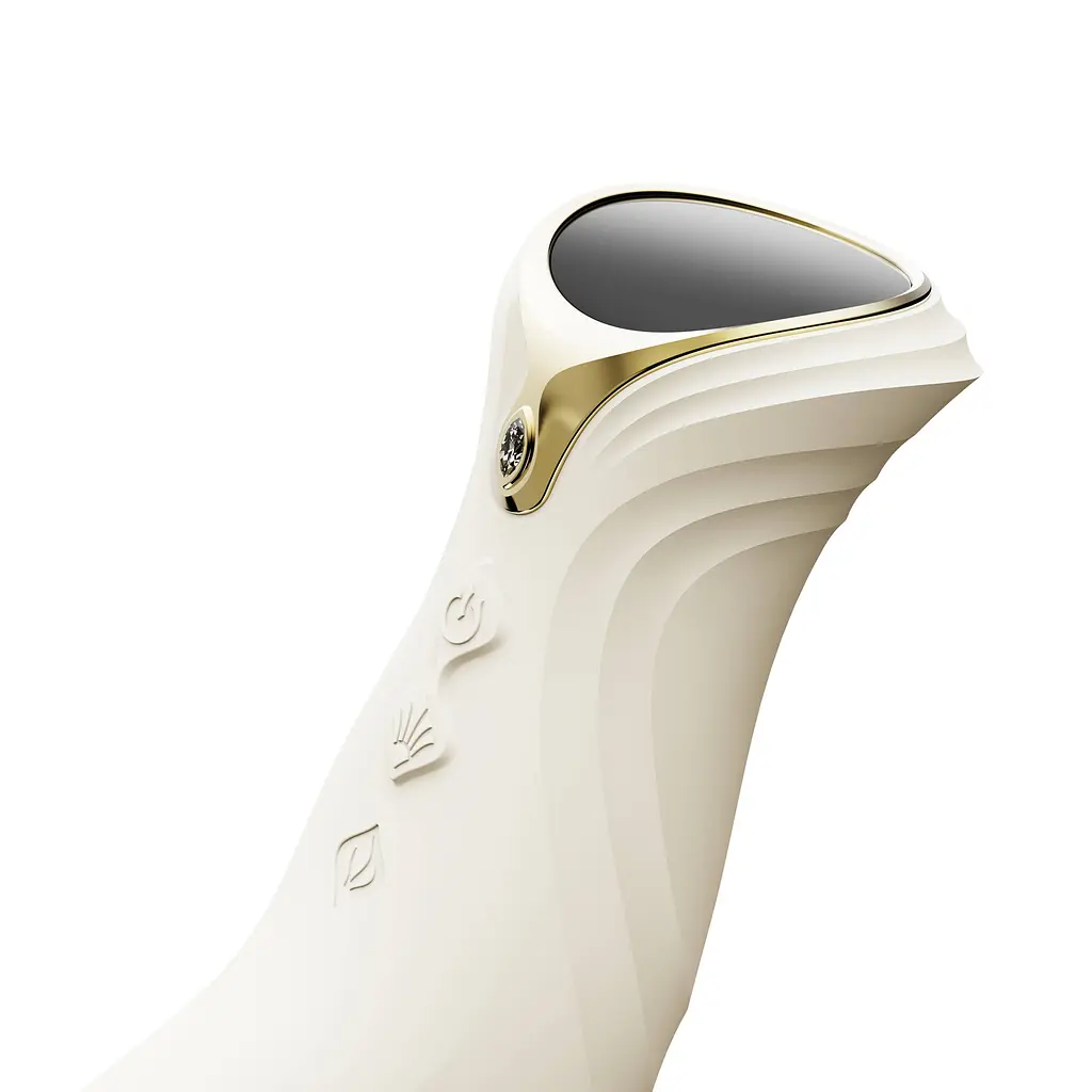 Вібратор-кролик Zalo Mose 2 25.7 см білий - фото 11